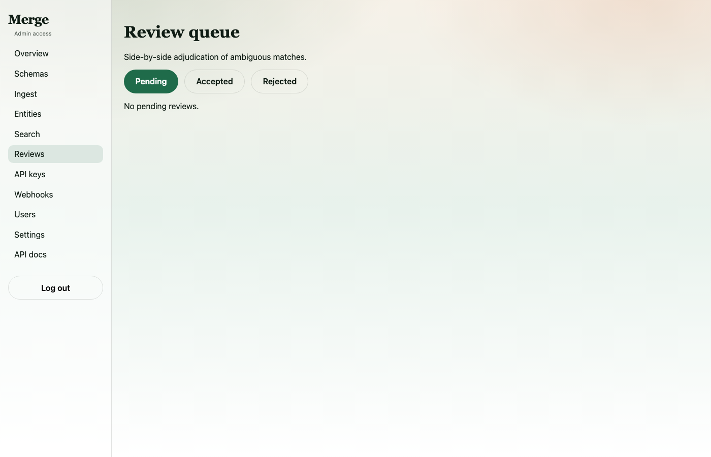 Reviews resolved — queue cleared
