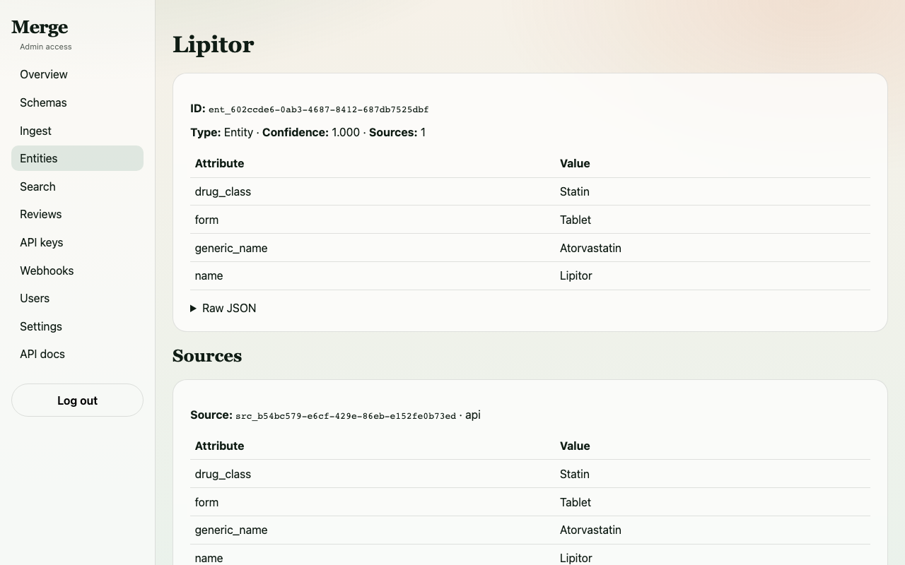 Knowledge graph visualization